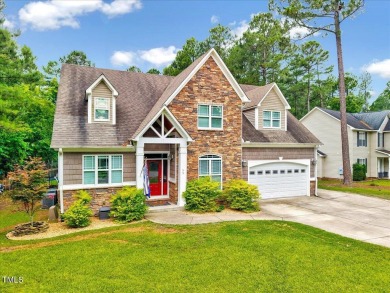 Beautiful 4 bedroom, 2.5 bathroom home located in the  sought on Carolina Lakes Country Club in North Carolina - for sale on GolfHomes.com, golf home, golf lot