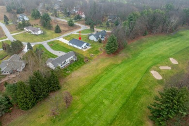 Newly constructed in 2023, barrier-free ranch home, offering the on Canadian Lakes Country Club-The Royal Course in Michigan - for sale on GolfHomes.com, golf home, golf lot