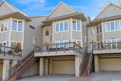 Luxury style townhome at the Valley Condominiums in Coralville on Brown Deer Golf Club in Iowa - for sale on GolfHomes.com, golf home, golf lot