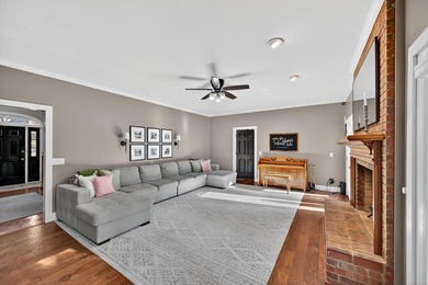 Welcome to this gorgeous 4-bedroom, 3.5-bathroom brick home on Houndslake Country Club in South Carolina - for sale on GolfHomes.com, golf home, golf lot