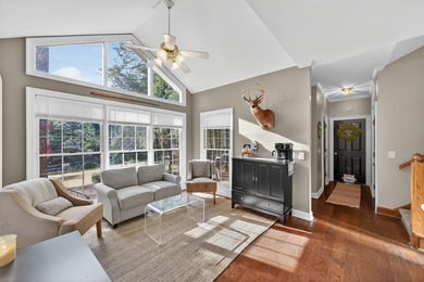 Welcome to this gorgeous 4-bedroom, 3.5-bathroom brick home on Houndslake Country Club in South Carolina - for sale on GolfHomes.com, golf home, golf lot