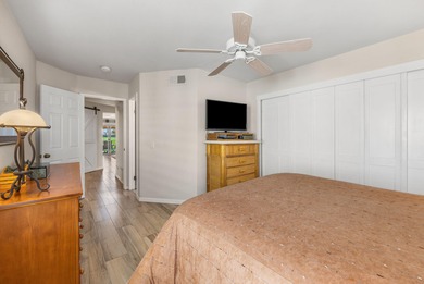 Dramatic lake, fairway and views of the Santa Rosa Mountains on Palm Royale Country Club in California - for sale on GolfHomes.com, golf home, golf lot