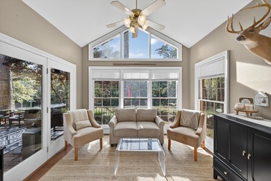 Welcome to this gorgeous 4-bedroom, 3.5-bathroom brick home on Houndslake Country Club in South Carolina - for sale on GolfHomes.com, golf home, golf lot