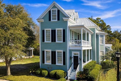 Experience the charm of a true Charleston-style home in the on Tidewater Golf Club and Plantation in South Carolina - for sale on GolfHomes.com, golf home, golf lot