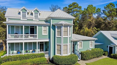 Experience the charm of a true Charleston-style home in the on Tidewater Golf Club and Plantation in South Carolina - for sale on GolfHomes.com, golf home, golf lot
