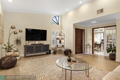 Step into effortless living in the light and bright beautifully on Deer Creek Golf Club in Florida - for sale on GolfHomes.com, golf home, golf lot