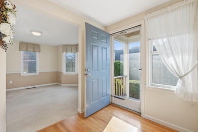 Built in 2000, this desirable ''D'' style end unit overlooks the on  in Massachusetts - for sale on GolfHomes.com, golf home, golf lot