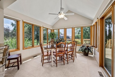 NEW CARPET, FRESHLY PAINTED, NEW DECK!  Welcome to this on Valparaiso Country Club in Indiana - for sale on GolfHomes.com, golf home, golf lot