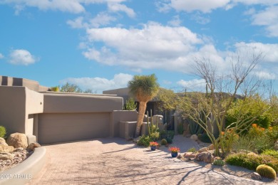 Rare, single level Hillside Villas home, nestled at the base of on Desert Highlands Golf Club in Arizona - for sale on GolfHomes.com, golf home, golf lot