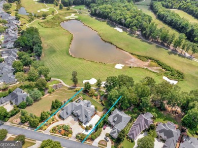 This exquisite family home is the epitome of luxury living on Eagles Landing Country Club in Georgia - for sale on GolfHomes.com, golf home, golf lot