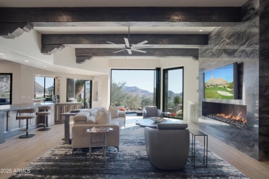 Rare, single level Hillside Villas home, nestled at the base of on Desert Highlands Golf Club in Arizona - for sale on GolfHomes.com, golf home, golf lot