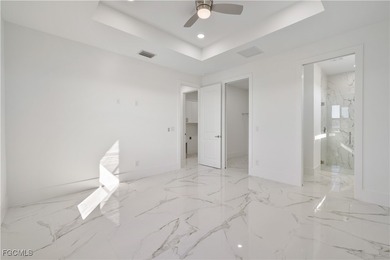 Brand-new construction 3-bedroom, 2-bath home featuring an open on Burnt Store Golf Club in Florida - for sale on GolfHomes.com, golf home, golf lot