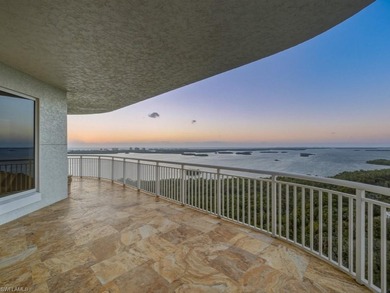 Perched high above the coastline in Tavira at Bonita Bay, this on Bonita Bay West in Florida - for sale on GolfHomes.com, golf home, golf lot