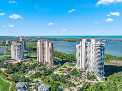 Perched high above the coastline in Tavira at Bonita Bay, this on Bonita Bay West in Florida - for sale on GolfHomes.com, golf home, golf lot