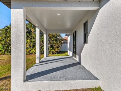 Brand-new construction 3-bedroom, 2-bath home featuring an open on Burnt Store Golf Club in Florida - for sale on GolfHomes.com, golf home, golf lot