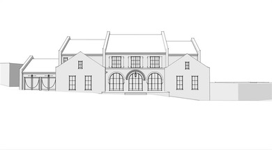 Exceptional New Construction Estate at the intersection of on North Fulton Golf Course in Georgia - for sale on GolfHomes.com, golf home, golf lot