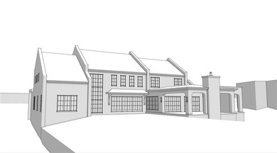 Exceptional New Construction Estate at the intersection of on North Fulton Golf Course in Georgia - for sale on GolfHomes.com, golf home, golf lot