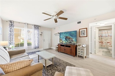 Beautiful move in ready FIRST FLOOR condo with a prime lake view on Bonita Fairways in Florida - for sale on GolfHomes.com, golf home, golf lot