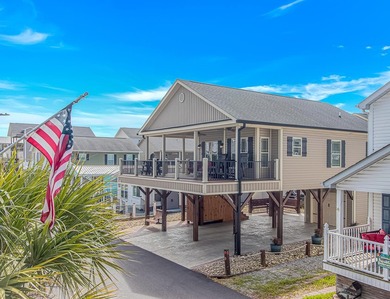 LUXURY at the BEACH!!! This  3 bedroom 2  bath raised beach on Prestwick Country Club in South Carolina - for sale on GolfHomes.com, golf home, golf lot