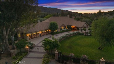 Elegant French Country Estate on Nearly 3 Usable Acres Near on Glen Ivy Golf Club in California - for sale on GolfHomes.com, golf home, golf lot