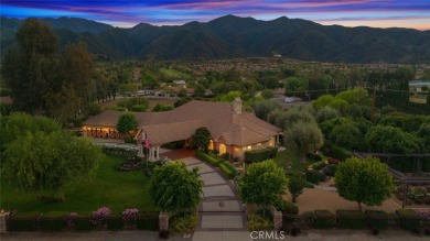 Elegant French Country Estate on Nearly 3 Usable Acres Near on Glen Ivy Golf Club in California - for sale on GolfHomes.com, golf home, golf lot