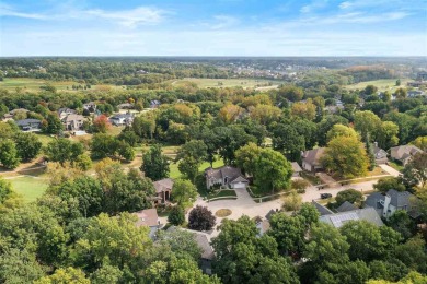 Schedule your visit to this beautifully improved gem at the end on Brown Deer Golf Club in Iowa - for sale on GolfHomes.com, golf home, golf lot