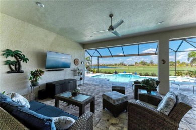 This stunning 2021-built 3-bedroom, 3-bathroom home with a on Esplanade Golf and Country at Lakewood Ranch in Florida - for sale on GolfHomes.com, golf home, golf lot