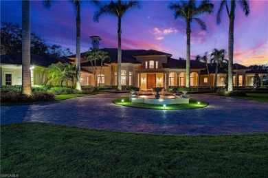 Experience true luxury estate lifestyle in prestigious Pointe on Club at Pelican Bay Golf Course in Florida - for sale on GolfHomes.com, golf home, golf lot