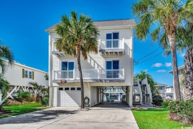 Wow! 4-Bedroom, waterfront, channel home close to the Beach in on Beachwood Golf Club in South Carolina - for sale on GolfHomes.com, golf home, golf lot