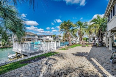 Wow! 4-Bedroom, waterfront, channel home close to the Beach in on Beachwood Golf Club in South Carolina - for sale on GolfHomes.com, golf home, golf lot