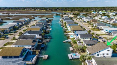 Wow! 4-Bedroom, waterfront, channel home close to the Beach in on Beachwood Golf Club in South Carolina - for sale on GolfHomes.com, golf home, golf lot