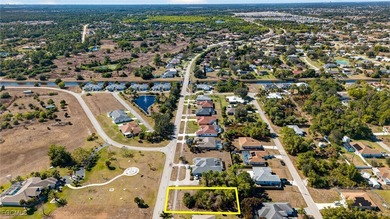 Here's your chance to own a buildable piece of land in Lehigh on Mirror Lakes Golf Club in Florida - for sale on GolfHomes.com, golf home, golf lot