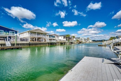 Wow! 4-Bedroom, waterfront, channel home close to the Beach in on Beachwood Golf Club in South Carolina - for sale on GolfHomes.com, golf home, golf lot