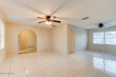 Opportunity knocking. Easy care tiled front entrance foyer (11'x on Daytona Beach Golf Club in Florida - for sale on GolfHomes.com, golf home, golf lot