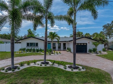 Welcome home, to this completely renovated coastal modern on Pasadena Yacht and Country Club in Florida - for sale on GolfHomes.com, golf home, golf lot