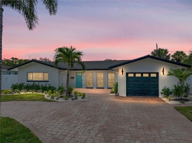 Welcome home, to this completely renovated coastal modern on Pasadena Yacht and Country Club in Florida - for sale on GolfHomes.com, golf home, golf lot