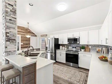 Welcome home to this beautifully updated single-story residence on Plantation Golf Course in Texas - for sale on GolfHomes.com, golf home, golf lot