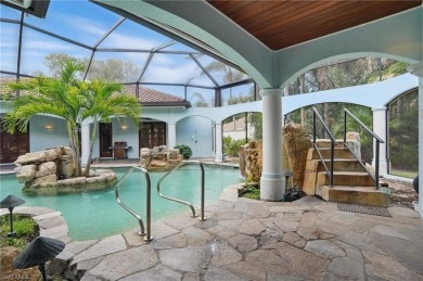 Unlock the full potential of this rare courtyard-style estate in on Colliers Reserve Country Club in Florida - for sale on GolfHomes.com, golf home, golf lot