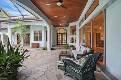 Unlock the full potential of this rare courtyard-style estate in on Colliers Reserve Country Club in Florida - for sale on GolfHomes.com, golf home, golf lot
