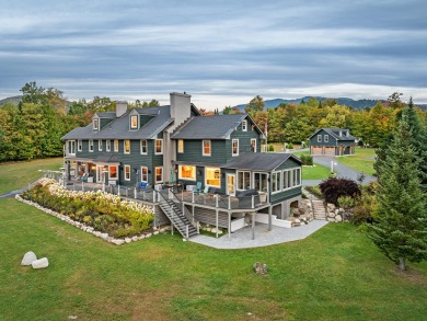 Set on 4.8 level acres w manicured lawns, this remarkable on Whiteface Club and Resort in New York - for sale on GolfHomes.com, golf home, golf lot