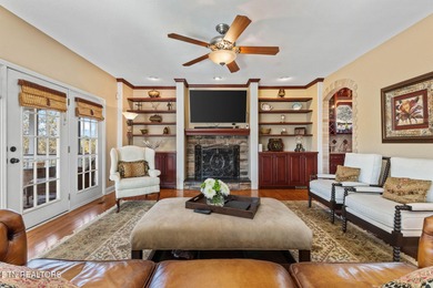 All brick executive home in private community with magnificent on Centennial Golf Course in Tennessee - for sale on GolfHomes.com, golf home, golf lot