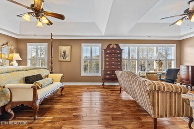 All brick executive home in private community with magnificent on Centennial Golf Course in Tennessee - for sale on GolfHomes.com, golf home, golf lot