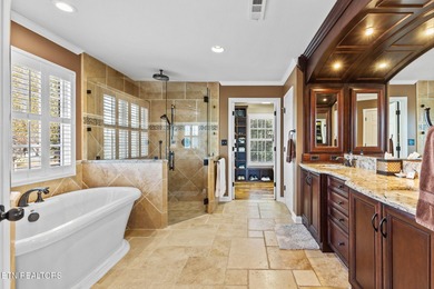 All brick executive home in private community with magnificent on Centennial Golf Course in Tennessee - for sale on GolfHomes.com, golf home, golf lot