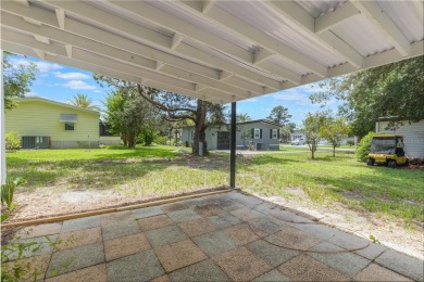 This adorable fully renovated manufactured home is the perfect on Silver Lake Executive Golf Course in Florida - for sale on GolfHomes.com, golf home, golf lot