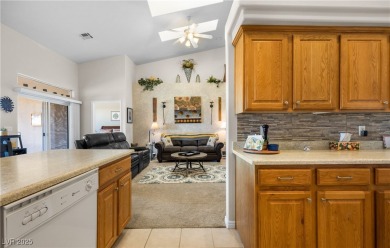 This immaculate, fully furnished townhome sits above the 15th on Wolf Creek At Paradise Canyon in Nevada - for sale on GolfHomes.com, golf home, golf lot