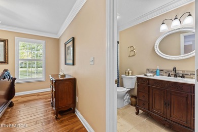 All brick executive home in private community with magnificent on Centennial Golf Course in Tennessee - for sale on GolfHomes.com, golf home, golf lot