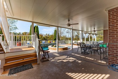 All brick executive home in private community with magnificent on Centennial Golf Course in Tennessee - for sale on GolfHomes.com, golf home, golf lot