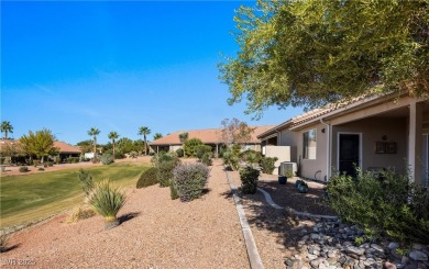 This immaculate, fully furnished townhome sits above the 15th on Wolf Creek At Paradise Canyon in Nevada - for sale on GolfHomes.com, golf home, golf lot