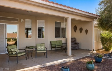 This immaculate, fully furnished townhome sits above the 15th on Wolf Creek At Paradise Canyon in Nevada - for sale on GolfHomes.com, golf home, golf lot