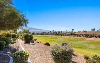 This immaculate, fully furnished townhome sits above the 15th on Wolf Creek At Paradise Canyon in Nevada - for sale on GolfHomes.com, golf home, golf lot